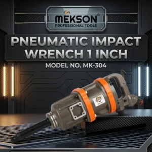 MEKSON PNEUMATIC IMPACT WRENCH 1 INCH FOR TRUCK TYRE NUT REMOVAL